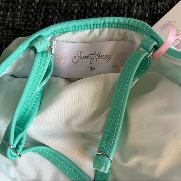 NWT Sweet Honey Mermaid Swim Bubble- 18 Months - Picture 3 of 6